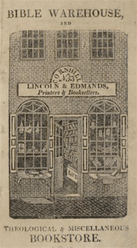 1815 Lincoln Edmands booksellers Boston
