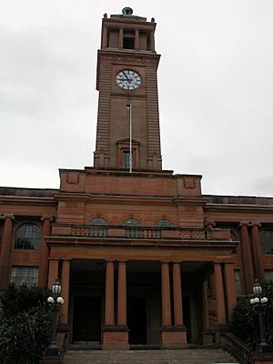 1883 - Newcastle City Hall and Civic Theatre - Newcaslte City Hall (5055746b3)