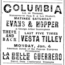1903 Columbia theatre BostonEveningTranscript December31