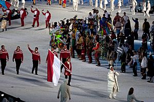2010 Opening Ceremony - Monaco entering