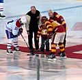 2011 Heritage Classic ceremonial faceoff