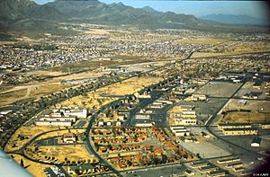 Aerial view Fort Bliss 1968