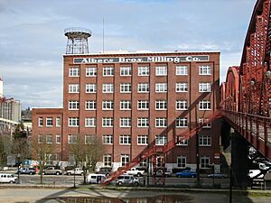 Albers Milling Company from west - Portland Oregon