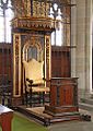 All Saints, Brudenell Road, Tooting - Bishop's throne - geograph.org.uk - 2814956