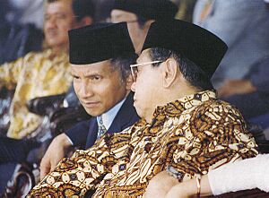 Amien Rais and Abdurrahman Wahid, 1999