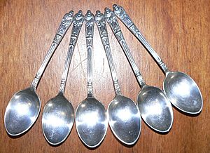 Apostle spoons six
