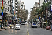 Avenida 18 de Julio Montevideo, Uruguay 2021