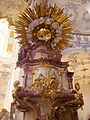Bad Staffelstein Basilika Vierzehnheiligen Innen Kanzel 3