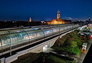 Bahnhof Spandau Nacht 1