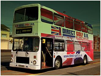 Blackpool Transport bus 370 (F370 AFR), 15 July 2012