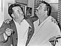 Brendan Behan and Jackie Gleason NYWTS