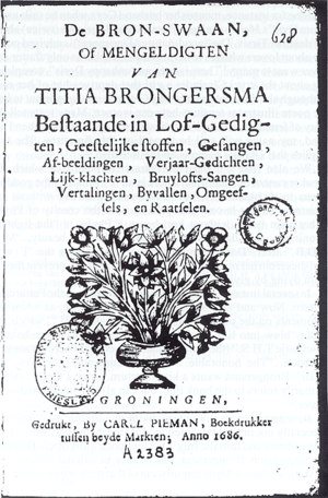 Bron Swaan Titia Brongersma 1686