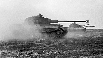 How well would the Black Prince fare in combat against tanks like the  Panther, Tiger 1 and Tiger 2 had it entered service in time for WW2  especially with an engine than