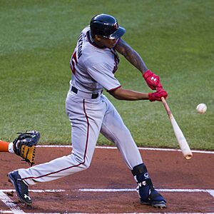 Byron Buxton on August 22, 2015