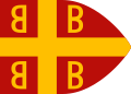 Byzantine imperial flag, 14th century