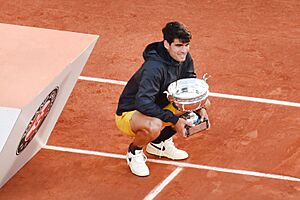 Carlos Alcaraz - Vainqueur Roland Garros 2024