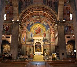 Cathedral of St. Joseph interior - Wheeling 02