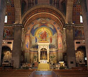 Cathedral of St. Joseph interior - Wheeling 02