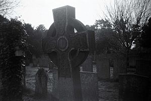 Celtic Type Cross, Laxton Churchyard - geograph.org.uk - 177387