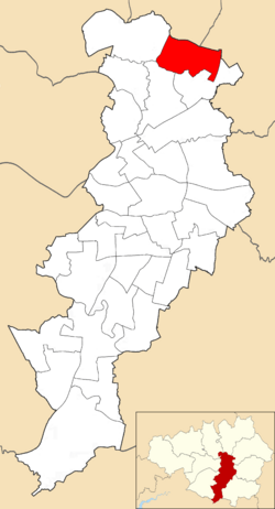 Charlestown electoral ward within Manchester City Council
