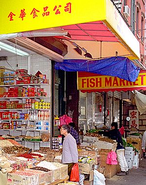 Chinatown manhattan fishmarket