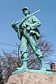 Civil War memorial in North Providence, by Kitson