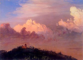 Clouds over Olana Frederic Edwin Church