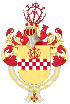 Coat of Arms of António de Spínola (Order of Isabella the Catholic)