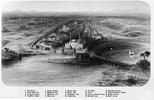 Delhi panorama 1857