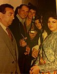 El alcalde Enrique González en los años 80´s en el balcón del ayuntamiento.jpg