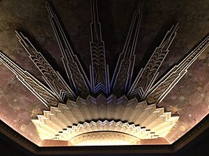 Embellishment on ceiling