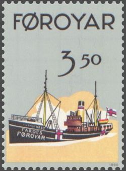 Faroe stamp 195 trawler nyggjaberg