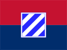 Flag of the U.S. Army 3rd Infantry Division