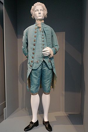 French mens suit 1765 LACMA