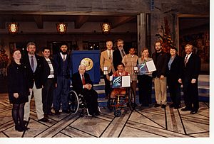 Friedensnobelpreisverleihung Internationale Kampagne für das Verbot von Landminen 1997