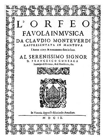 Baroque music Facts for Kids