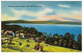 General view of Swan Lake, Belfast, Maine (62820).jpg
