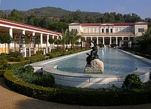 Getty Villa exterior