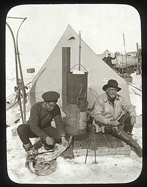 Hurley and Shackleton, Antarctic Ice Flow, 1914-1915 State Library NSW a423023h