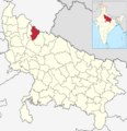 India Uttar Pradesh districts 2012 Rampur