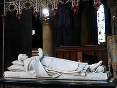 James F Montgomery effigy, St Mary's Cathedral