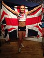 Jessica Ennis-Hill CBE figure at Madame Tussauds London (30430392483)