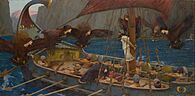 John William Waterhouse - Ulysses and the Sirens - Google Art Project