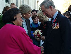 Karen Hastie Williams and Charles Prince of Wales 2005.jpg