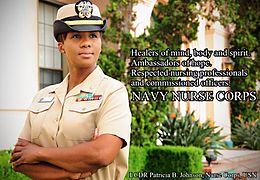LCDR Patricia B Johnson Nurse Corps USN 2012
