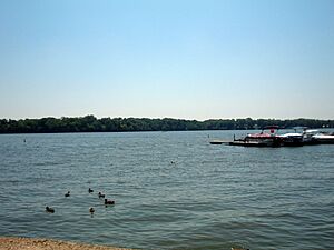 Lake in Nelson Park