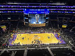 Lakers NBA Cup court 2024