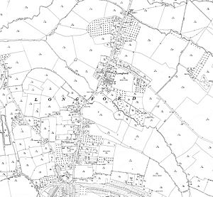 Longford, Gloucester, Ordnance Survey c.1930