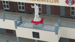 Louis de Montfort sculpture Thailand