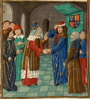 Manuel II Palaiologos with Henry IV of England